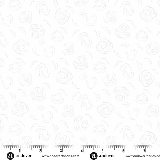 Soft pink and purple swirls on a light background.