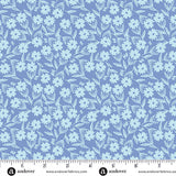 Petals and Stitches A-1569-B Sunshine Blooms Denim