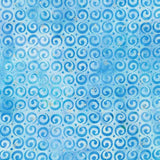 Winter Sparkle Batiks Cornflower