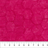 Hexies Batiks Pink Punch