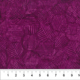 Hexies Batiks Pansy
