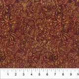 Dandelion Wishes Batiks Burnt Russet