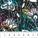 Scribbles Batiks Black B