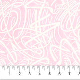 Scribbles Batiks Pink Blush