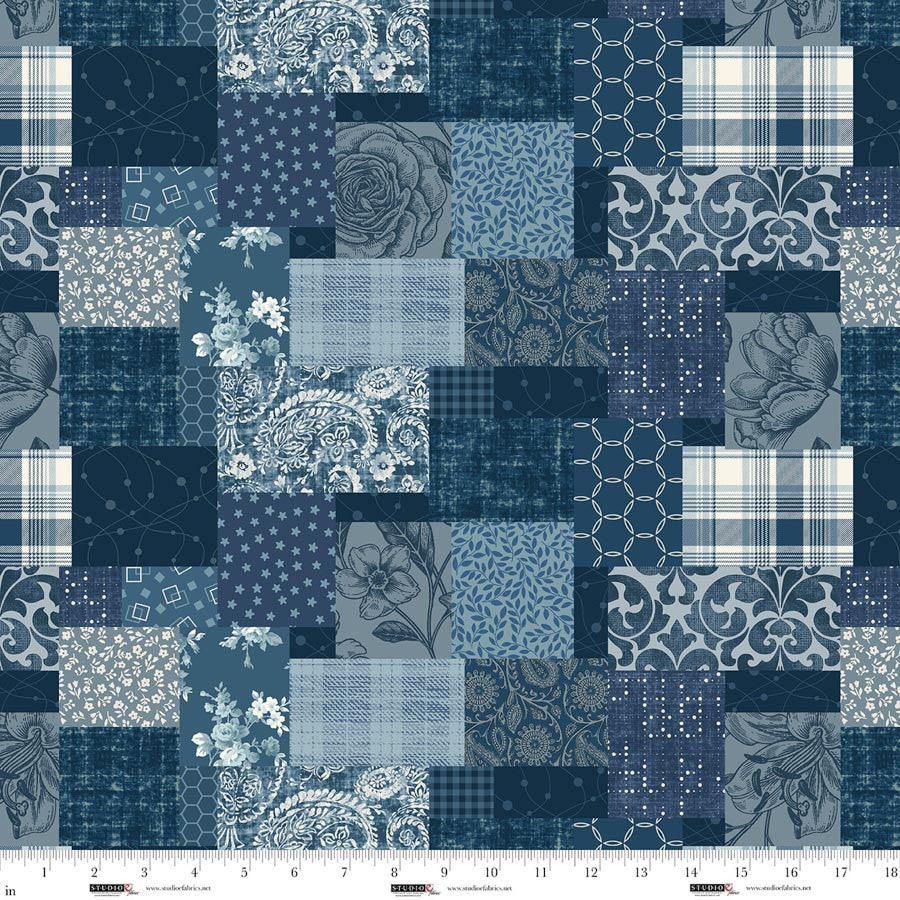 Pieces of America by Lilac Bee Designs is an iconic patchwork pat