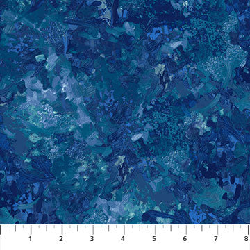 Dark blue textured tonal. Chroma by Northcott is a line of striki