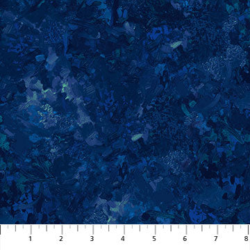 Dark blue textured tonal. Chroma by Northcott is a line of striki