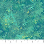 Green and teal textured tonal. Chroma by Northcott is a line of s