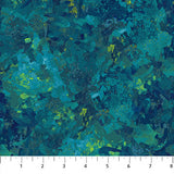 Blue and teal textured tonal. Chroma by Northcott is a line of st