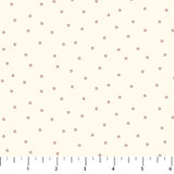 Light pink background with scattered mauve dots.