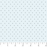 Light blue background with slate blue colored stars in neat rows.