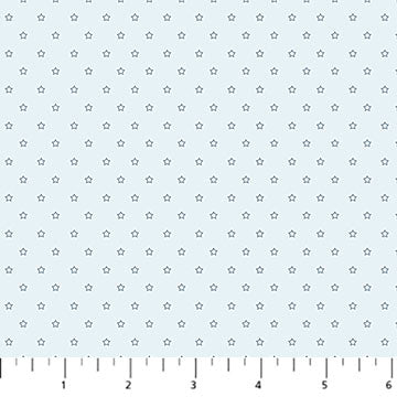 Light blue background with slate blue colored stars in neat rows.