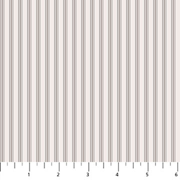 Taupe and gray pinstripes.