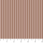 Brown and white pinstripes.