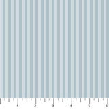 Blue and white pinstripes.