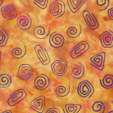 Dots and Doodles 822303253 Orange Tangerine