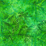 Totally Tropical Batiks Island Green