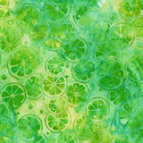Summer Zest Batiks Lime D