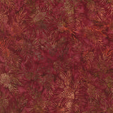 Autumn Trails Batiks Crimson