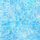 Bubble Blues Batiks Sea Mist