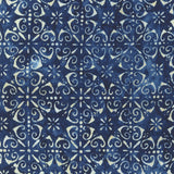 Azulejos Batiks Navy