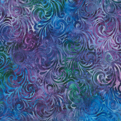Paisley Bouquet Batiks AMD-22838-426 Tanzanite