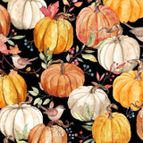 Autumn Day Black Multi