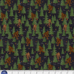 Bigfoot in the forest. If you're crazy for Sasquatch, you're not 