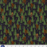 Bigfoot in the forest. If you're crazy for Sasquatch, you're not 