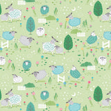 Sweet Little Lamb 14964-44 Little Lamb Scenic Green