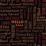 Rustic Fall Black
