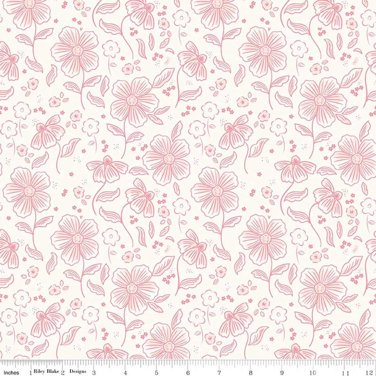 Sweet Pink by My Mind's Eye for Riley Blake Designs is great for 