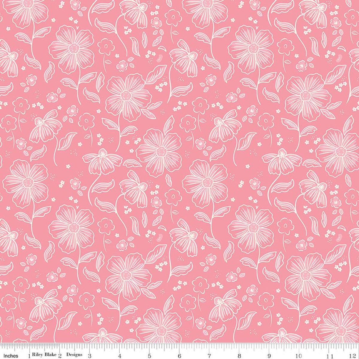 Sweet Pink by My Mind's Eye for Riley Blake Designs is great for 