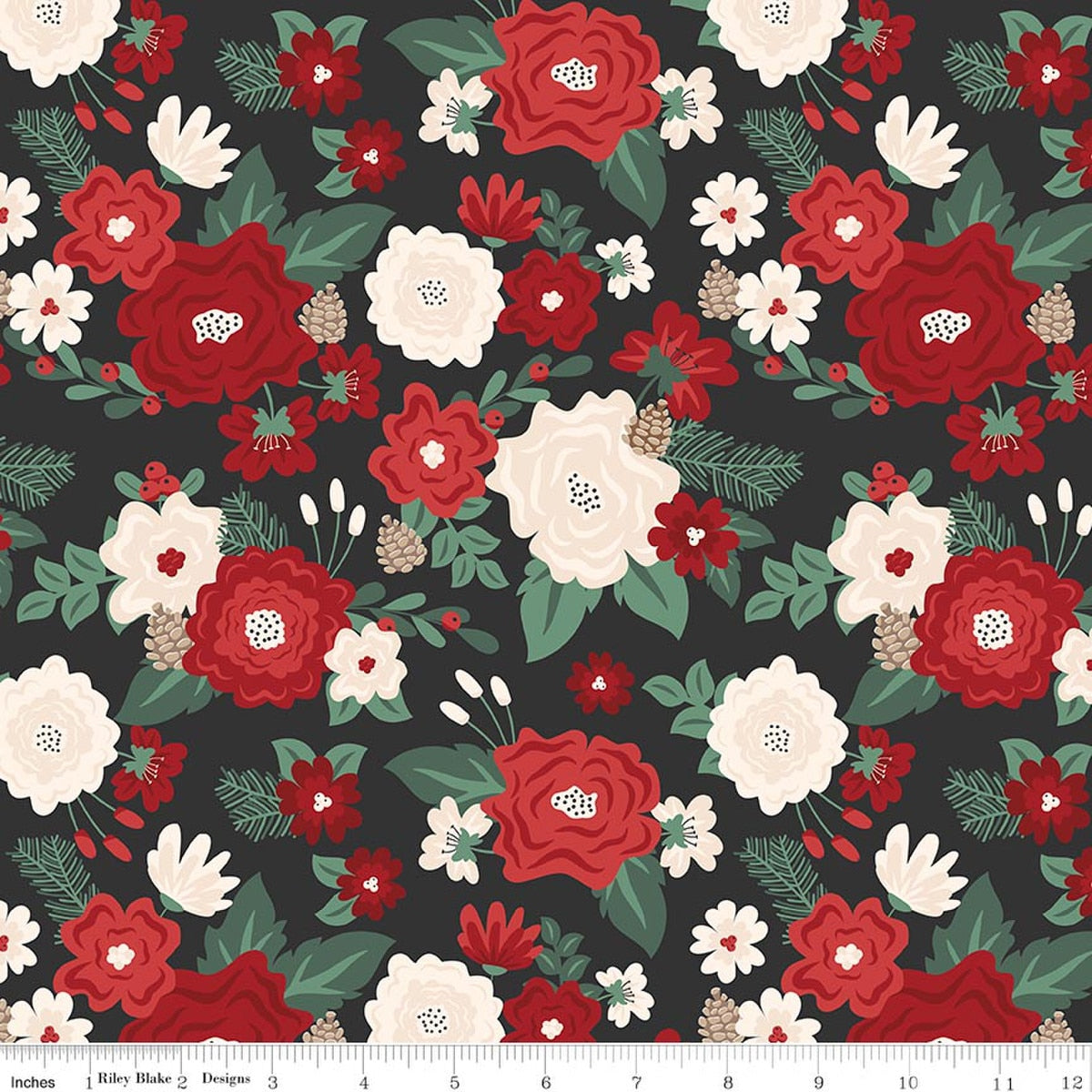 Evergreen Wishes by Traci Reed for Riley Blake Designs is great f