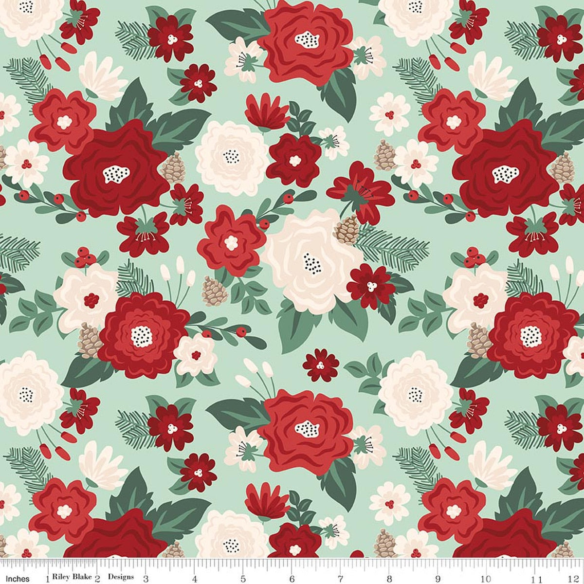 Evergreen Wishes by Traci Reed for Riley Blake Designs is great f