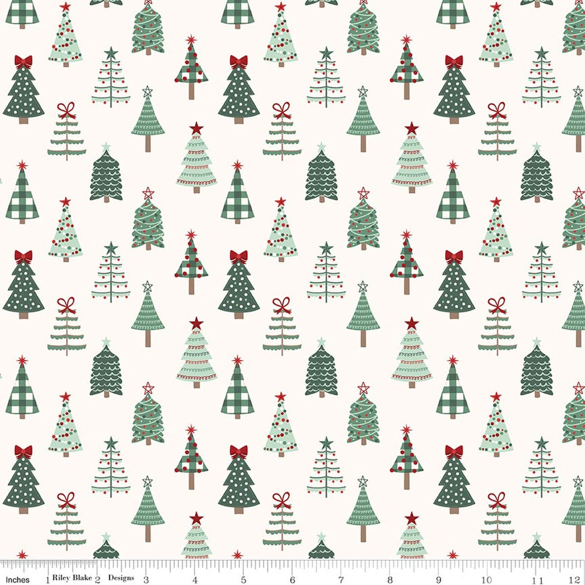 Evergreen Wishes by Traci Reed for Riley Blake Designs is great f