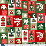 Christmas Miniatures III CHM3 5906 RG Holiday Patchwork