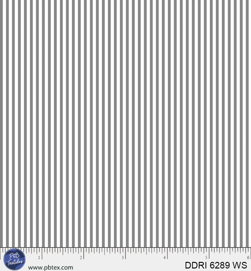 Tiny gray and white stripe.