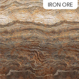 This fabric is an ombre print, going from dark brown to gray to rust and light gray. Stonehenge prints by Linda Ludovico are an enduring classic that feature gorgeous stone textures and colors.