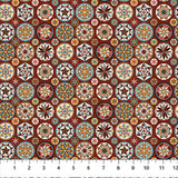 Barn Quilts DP27319-26 Red Multi