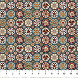 Barn Quilts DP27319-46 Blue Multi