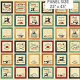 Stitchin' Stonehenge DP28342-12 Quilt Label Panel