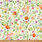 Easter Wonder W5427-156 Packed Floral Vanilla