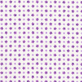 White background with tiny purple flowers. 
Small prints, big im
