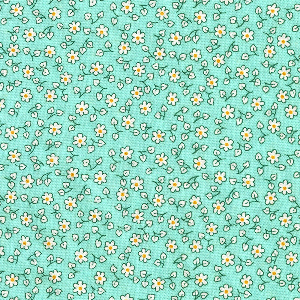 Pink dots on a light pink background.
Small prints, big impact! 