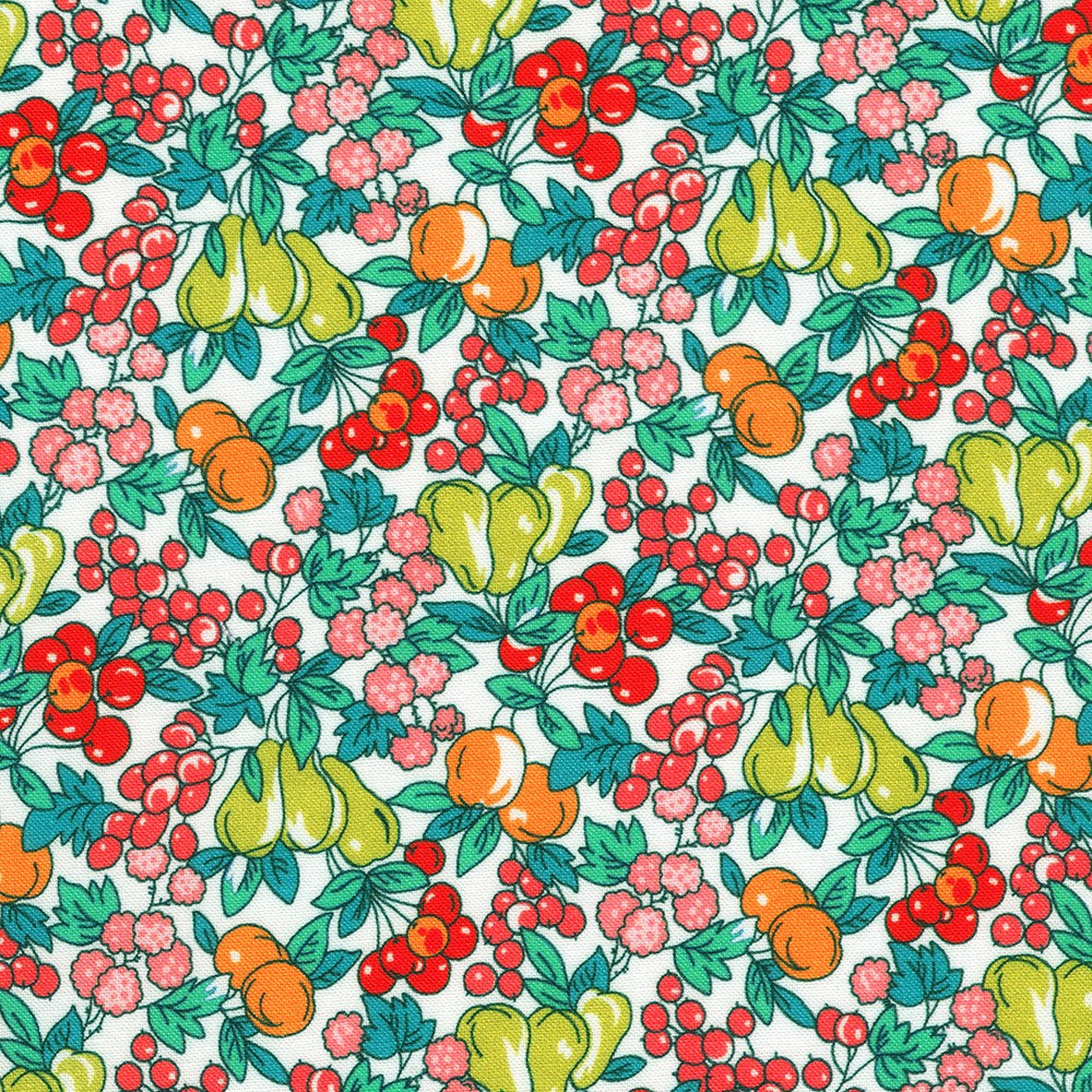 White background with orange, red, pink and green fruits.
Small 