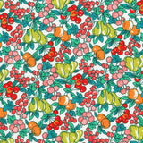 White background with orange, red, pink and green fruits.
Small 
