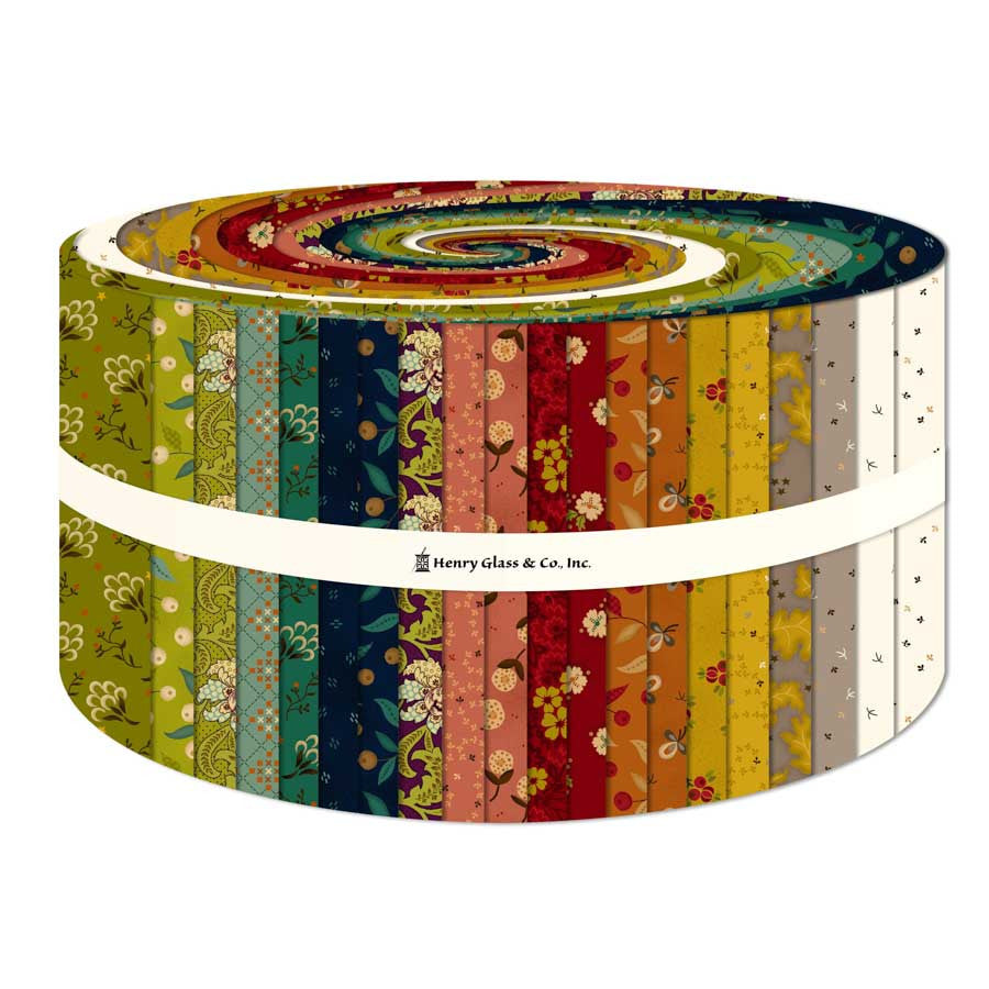 2.5" x WOF strips
42 pieces 
Flower Pot Prints by Kim Diehl is 