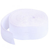 Fold-over Elastic White