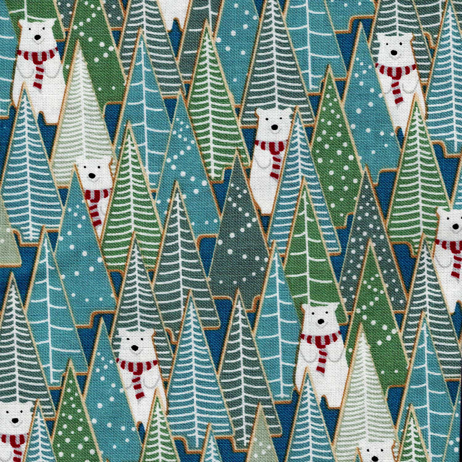 In Gingerbread Lane, Modern Quilt Studio shares their love of the